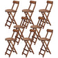 Tabourets contemporains en bois de taille de comptoir pliant le tabouret de bar de taille