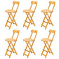 Tabourets contemporains en bois de taille de comptoir pliant le tabouret de bar de taille