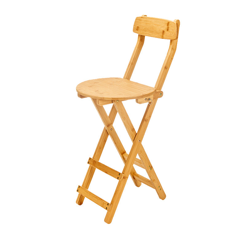 Tabourets contemporains en bois de taille de comptoir pliant le tabouret de bar de taille