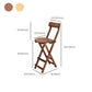 Tabourets contemporains en bois de taille de comptoir pliant le tabouret de bar de taille