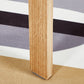 Chaise de bar de café en plastique de tabouret haut de comptoir sans bras de dossier nordique avec la base en bois