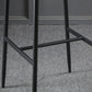 Contemporary Upholstered Counter Stool Low Back Bar Stool with Footrest Clearhalo 'Bar Furniture' 'Bar Stools' 'bar_stools' 'furn' 'furn_bar_stools' 'Furniture' 'Kitchen & Dining Furniture' 6317972