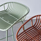 Nordic Backrest Counter Stool with Metal Base Plastic Armless Cafe Bar Chair with 4 Legs Clearhalo 'Bar Furniture' 'Bar Stools' 'bar_stools' 'furn' 'furn_bar_stools' 'Furniture' 'Kitchen & Dining Furniture' 6318102