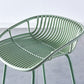 Nordic Backrest Counter Stool with Metal Base Plastic Armless Cafe Bar Chair with 4 Legs Clearhalo 'Bar Furniture' 'Bar Stools' 'bar_stools' 'furn' 'furn_bar_stools' 'Furniture' 'Kitchen & Dining Furniture' 6318107