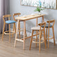 Contemporary Wooden Counter Height Stools Cushion Bar Stool for Indoor Clearhalo 'Bar Furniture' 'Bar Stools' 'bar_stools' 'furn' 'furn_bar_stools' 'Furniture' 'Kitchen & Dining Furniture' 6318387