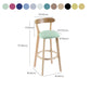 Contemporary Wooden Counter Height Stools Cushion Bar Stool for Indoor Clearhalo 'Bar Furniture' 'Bar Stools' 'bar_stools' 'furn' 'furn_bar_stools' 'Furniture' 'Kitchen & Dining Furniture' 6318448