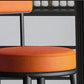 Faux Leather Armless Counter Stool Glam Style Low Back Bar Stool for Indoor Clearhalo 'Bar Furniture' 'Bar Stools' 'bar_stools' 'furn' 'furn_bar_stools' 'Furniture' 'Kitchen & Dining Furniture' 6318460