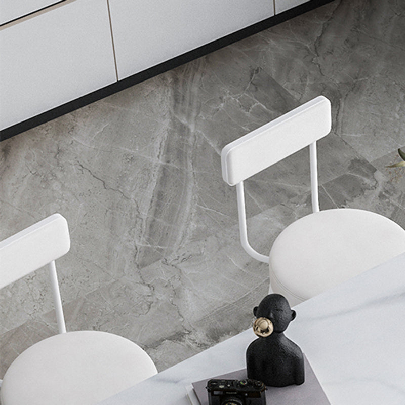 Faux Leather Armless Counter Stool Glam Style Low Back Bar Stool for Indoor Clearhalo 'Bar Furniture' 'Bar Stools' 'bar_stools' 'furn' 'furn_bar_stools' 'Furniture' 'Kitchen & Dining Furniture' 6318463