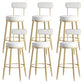 Faux Leather Armless Counter Stool Glam Style Low Back Bar Stool for Indoor Gold 6 Piece Set Clearhalo 'Bar Furniture' 'Bar Stools' 'bar_stools' 'furn' 'furn_bar_stools' 'Furniture' 'Kitchen & Dining Furniture' 6318472