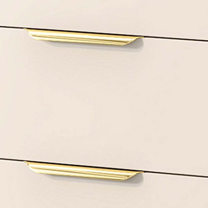 Glam Stone, cassettiera per camera da letto larga 40,6 cm, bianca, con cassetti