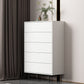 13.65-inch W Modern Storage Chest Dresser Manufactured Wood Storage Chest
