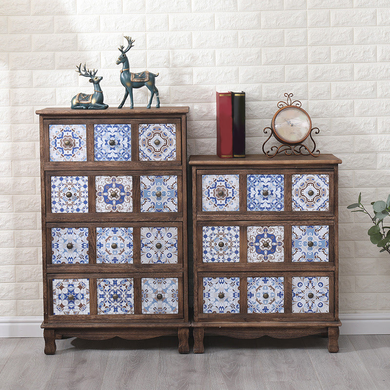 Nautical Bedroom Storage Chest Solid Wood Chest in Brown with Drawers Clearhalo 'Bedroom Furniture' 'Dressers & Chests' 'dressers_chests' 'furn' 'furn_dressers_chests' 'Furniture' 6319129