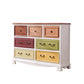 Nautical Storage Chest Dresser Solid Wood Dresser with 7/10/12 Drawers