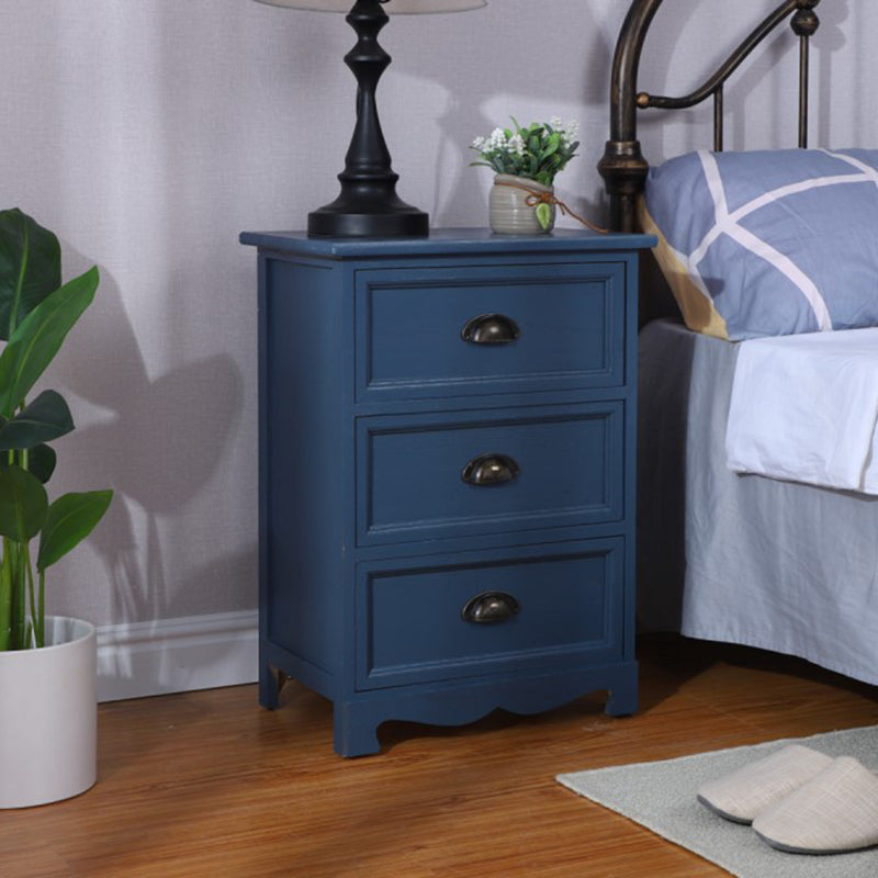 Cómoda de almacenamiento vertical para dormitorio náutico, cómoda de madera con cajones