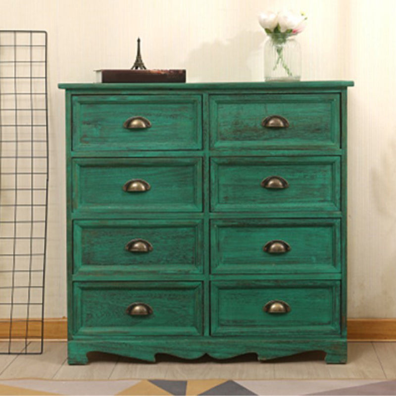 Cómoda de almacenamiento vertical para dormitorio náutico, cómoda de madera con cajones