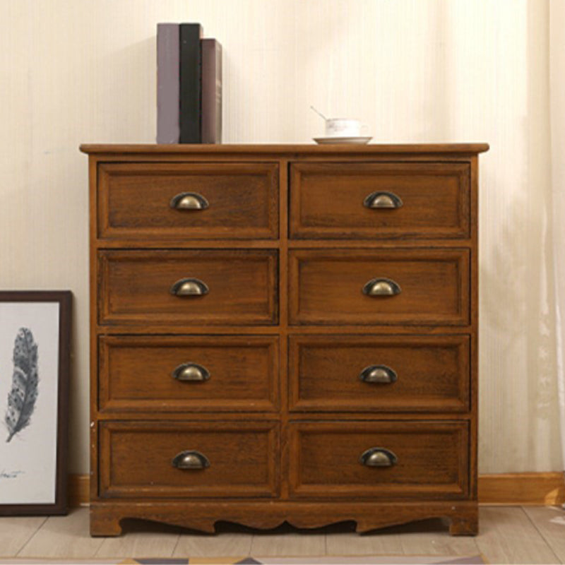Cómoda de almacenamiento vertical para dormitorio náutico, cómoda de madera con cajones