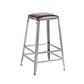 Industrial Iron Counter Height Stools Footrest Bar Stool for Indoor 1 Piece Backless Bar Stool(30"H) Clearhalo 'Bar Furniture' 'Bar Stools' 'bar_stools' 'furn' 'furn_bar_stools' 'Furniture' 'Kitchen & Dining Furniture' 6320014