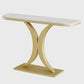 31.5 "de altura Glam Accent Tabla 1 Mesa de consola de piedra para Hall para Hall