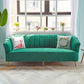 Modern 31.49" H Sewn Pillow Back Slope Arm Sofa for Apartment