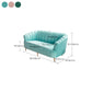 Modern 31.49" H Sewn Pillow Back Slope Arm Sofa for Apartment