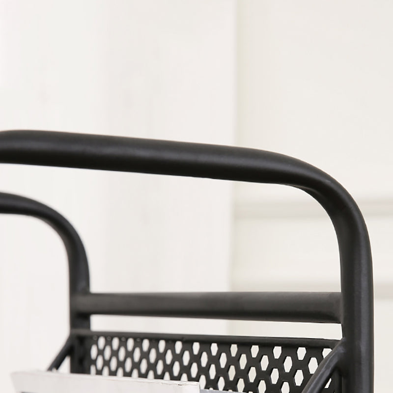 Urban Bookshelf Closed Back Metal Vertical Shelf for Living Room Clearhalo 'Bookcases' 'furn' 'furn_bookcases' 'Furniture' 'Office Furniture' 6320447