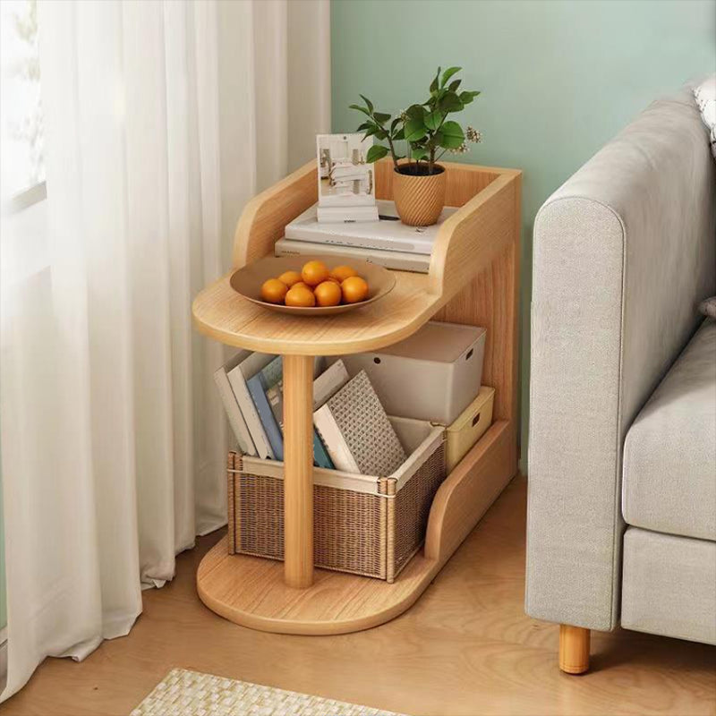 Engineered Wood Bookshelf Modern Standard Bookcase with Shelves