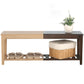 Shoe Storage Included Bench, Solid Wood Entryway Bench with 4 Legs Clearhalo 'Benches' 'Chairs & Seating' 'furn' 'furn_benches' 'Furniture' 'Living Room Furniture' 6320702