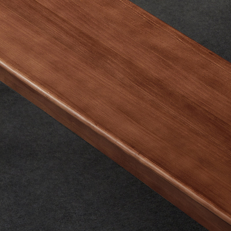 11.8" Wide Modern Seating Bench Solid Wood Pine Bench with Straight Legs Clearhalo 'Benches' 'Chairs & Seating' 'furn' 'furn_benches' 'Furniture' 'Living Room Furniture' 6320755