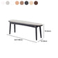 11.8" Wide Modern Seating Bench Solid Wood Pine Bench with Straight Legs Clearhalo 'Benches' 'Chairs & Seating' 'furn' 'furn_benches' 'Furniture' 'Living Room Furniture' 6320764