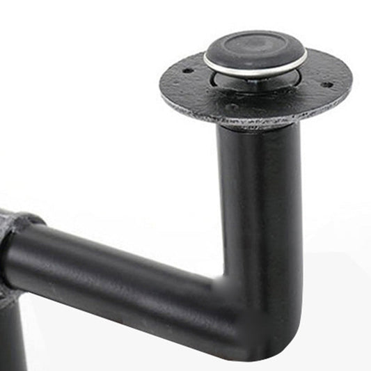 Modern Pub Height Dining Table Iron Solid Wood Pub Table for Patio Clearhalo 'Bar Furniture' 'Bar Tables' 'bar_tables' 'furn' 'furn_bar_tables' 'Furniture' 'Kitchen & Dining Furniture' 6321337