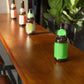 Table de bar de style industriel Table de pub de bistro en bois massif en fer noir