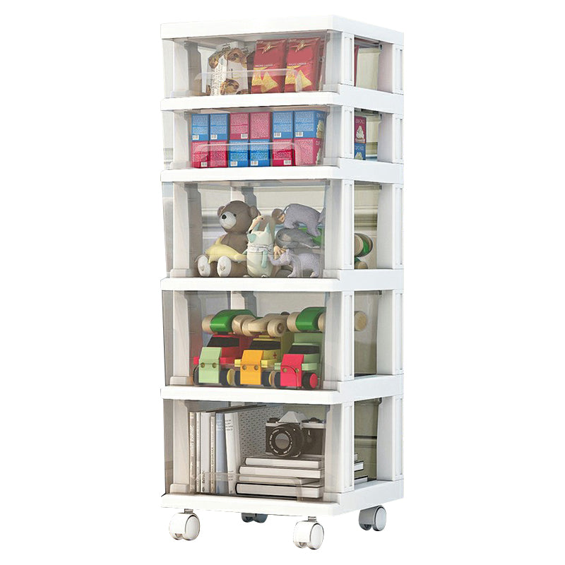 Armoire de rangement contemporaine avec des jambes armoire de garde-robe de 5 tirages