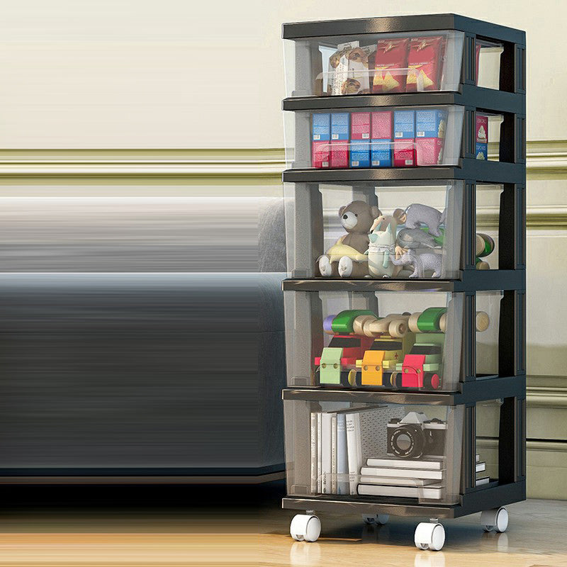 Armoire de rangement contemporaine avec des jambes armoire de garde-robe de 5 tirages