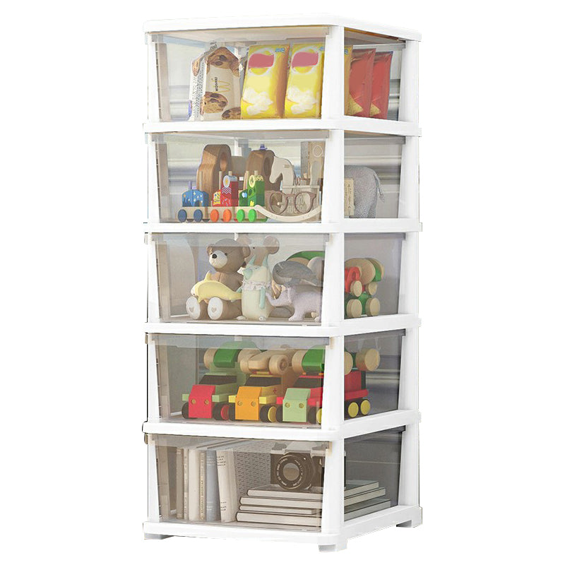 Armoire de rangement contemporaine avec des jambes armoire de garde-robe de 5 tirages