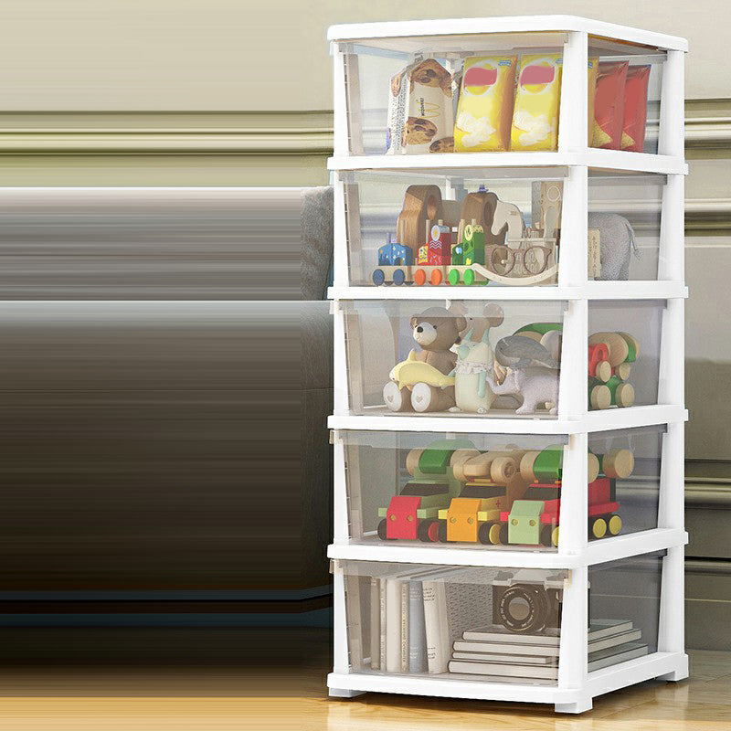 Armoire de rangement contemporaine avec des jambes armoire de garde-robe de 5 tirages