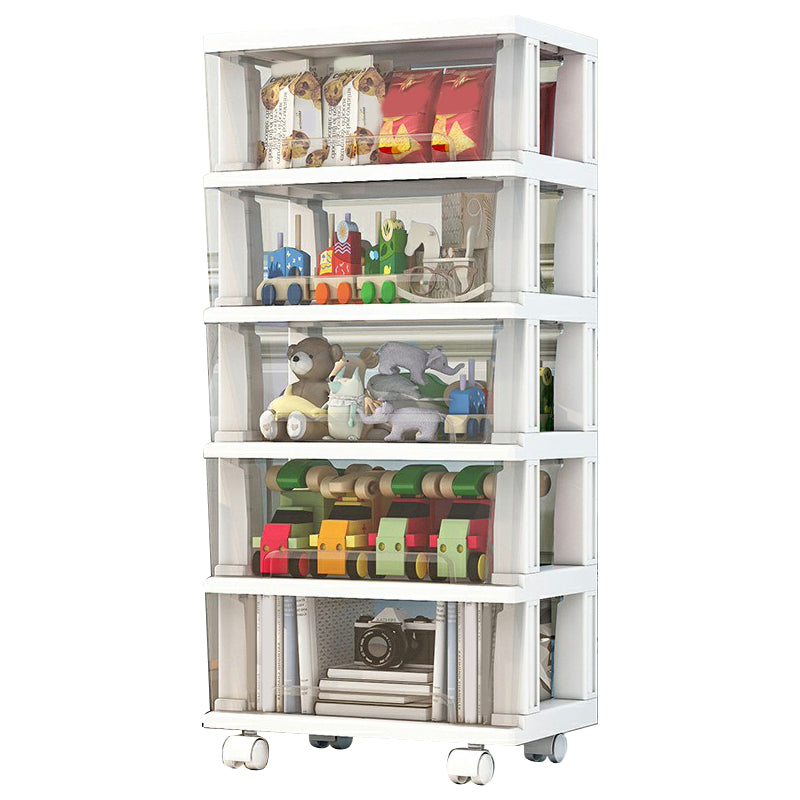 Armoire de rangement contemporaine avec des jambes armoire de garde-robe de 5 tirages