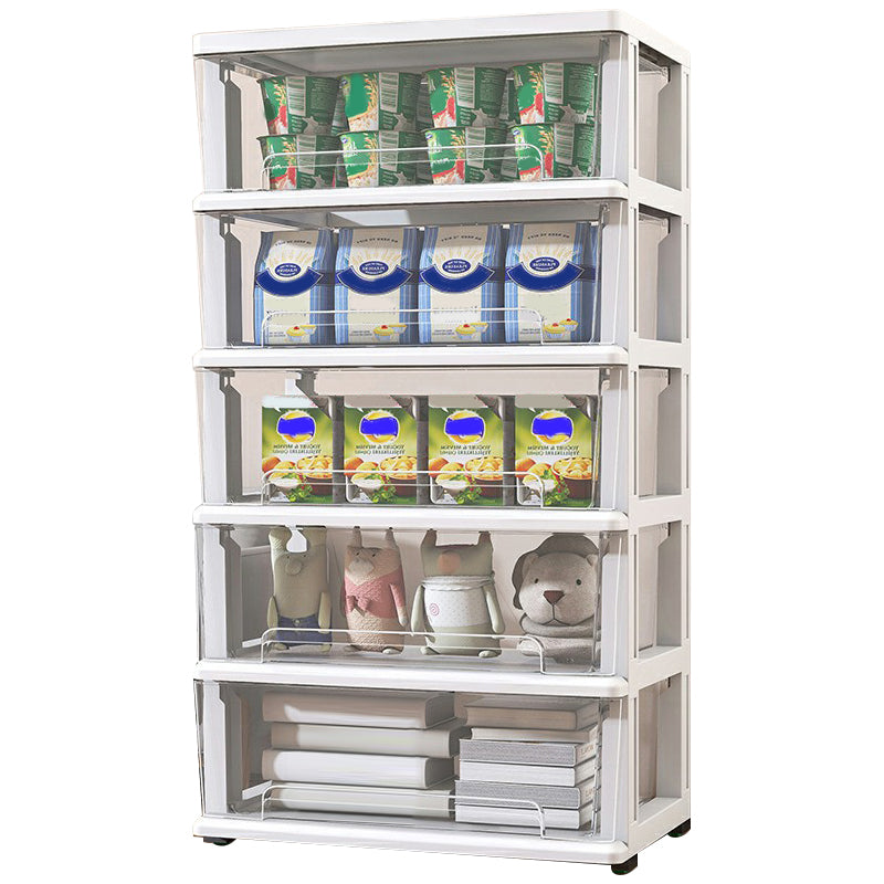 Armoire de rangement contemporaine avec des jambes armoire de garde-robe de 5 tirages