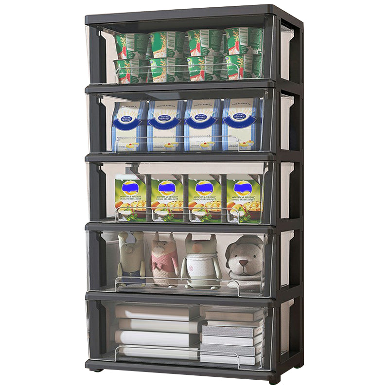 Armoire de rangement contemporaine avec des jambes armoire de garde-robe de 5 tirages