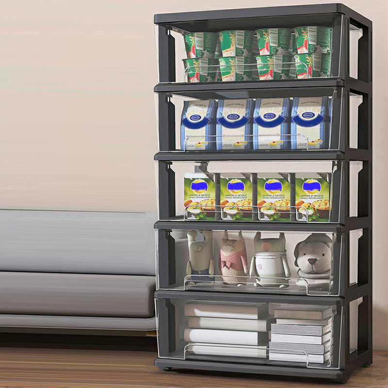 Armoire de rangement contemporaine avec des jambes armoire de garde-robe de 5 tirages