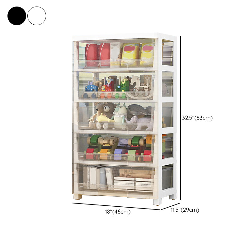 Armoire de rangement contemporaine avec des jambes armoire de garde-robe de 5 tirages