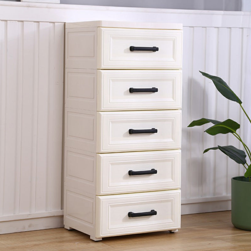 Armadio contemporaneo di armadio a 5 cassetti.