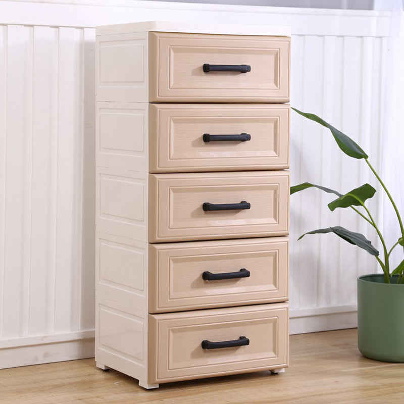 Armadio contemporaneo di armadio a 5 cassetti.