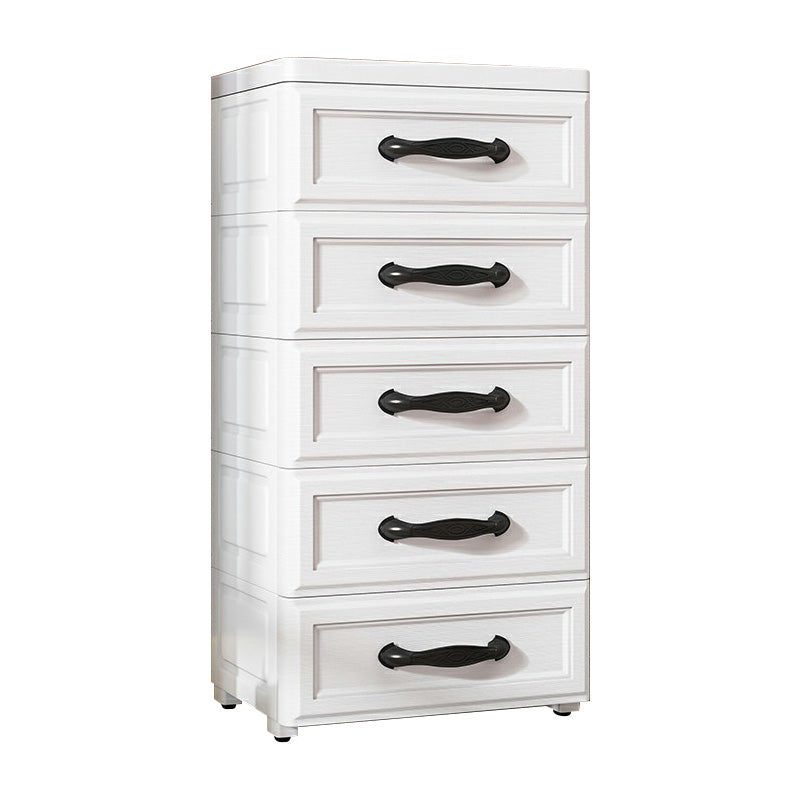 Armoire de garde-robe contemporaine avec tiroir en plastique armoire non conservateur