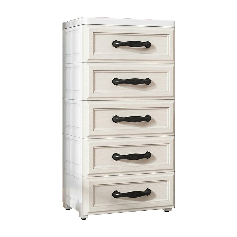 Armoire de garde-robe contemporaine avec tiroir en plastique armoire non conservateur