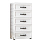 Armoire de garde-robe contemporaine avec tiroir en plastique armoire non conservateur
