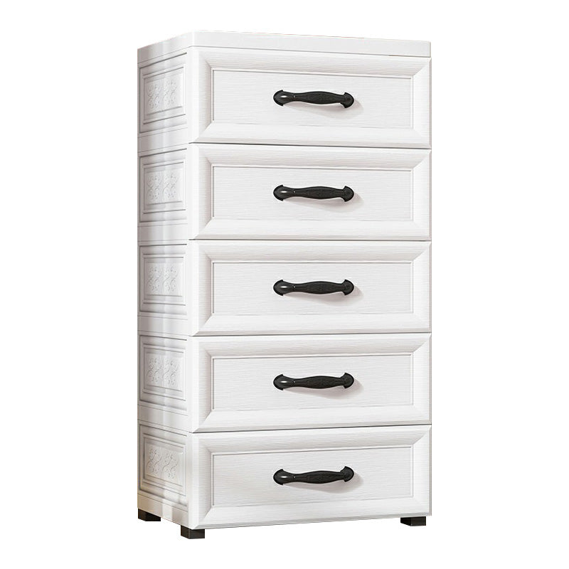 Armoire de garde-robe contemporaine avec tiroir en plastique armoire non conservateur