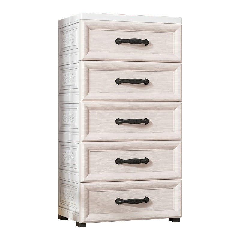 Armoire de garde-robe contemporaine avec tiroir en plastique armoire non conservateur