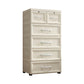 Armoire de garde-robe contemporaine avec tiroir en plastique armoire non conservateur