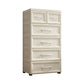 Armoire de garde-robe contemporaine avec tiroir en plastique armoire non conservateur