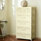 Armoire de garde-robe contemporaine avec tiroir en plastique armoire non conservateur